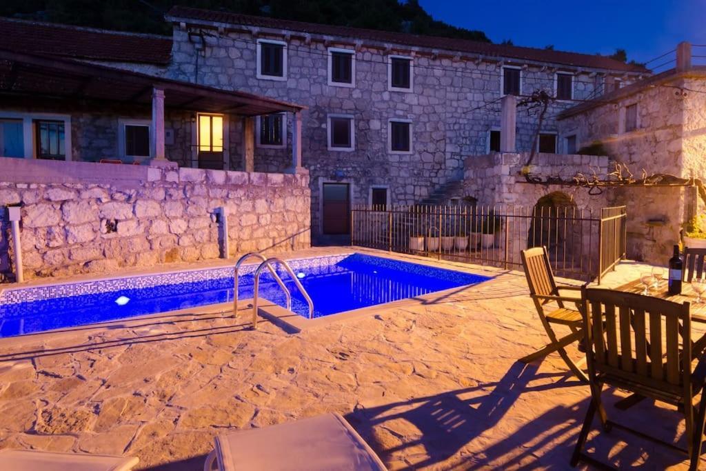 Private Pool Villa - Meditteranean Peace Slano Exterior foto